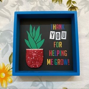 Plant Shadow Box Decoration